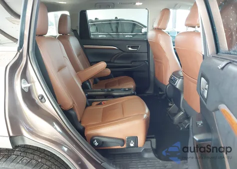 2018 Toyota Highlander Limited Platinum из США, поврежденный, VIN 5TDDZRFH5JS896271